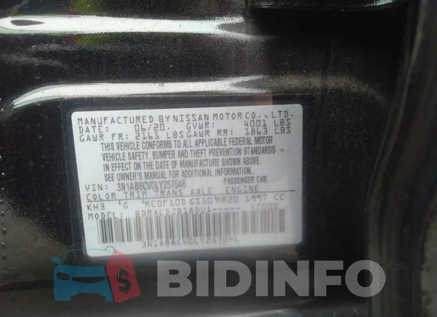 3N1AB8CV0LY257046 Photo# 9