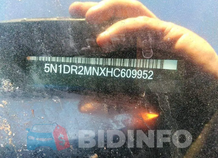 5N1DR2MNXHC609952 Photo# 9