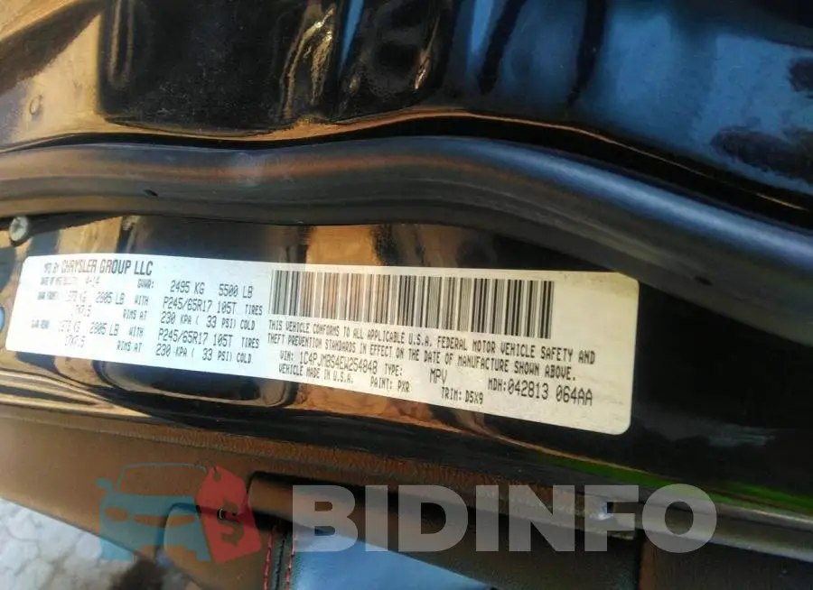 1C4PJMBS4EW254848 Photo# 9