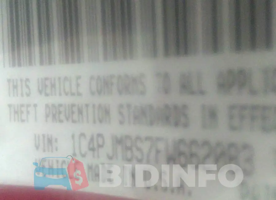 1C4PJMBS7FW662083 Photo# 9