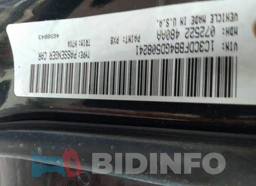 1C3CDFBB4GD508241 Photo# 9