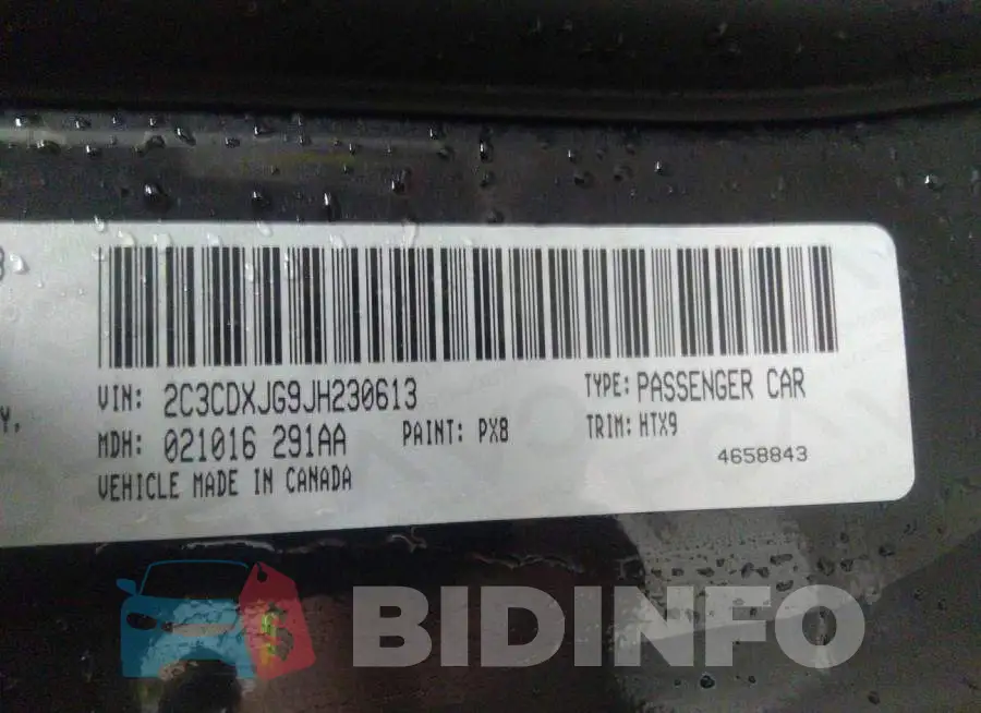 2C3CDXJG9JH230613 Photo# 9