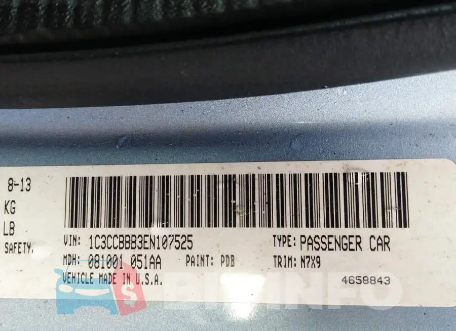 1C3CCBBB3EN107525 Photo# 9