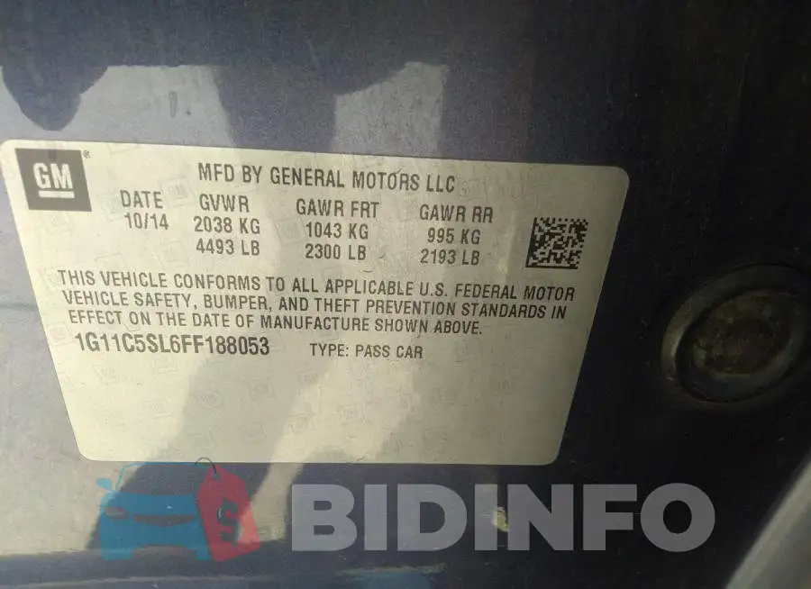 1G11C5SL6FF188053 Photo# 9