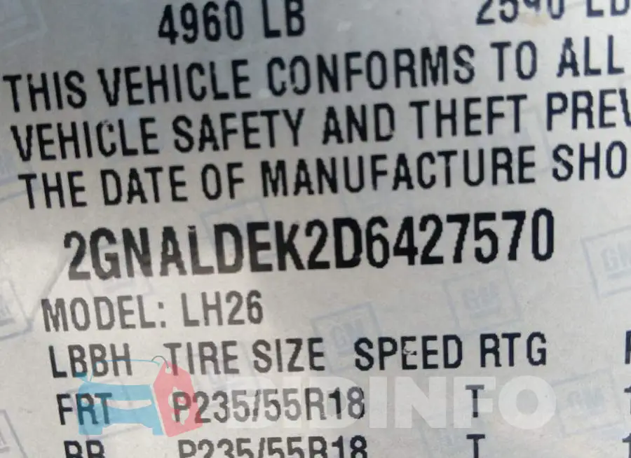 2GNALDEK2D6427570 Photo# 9