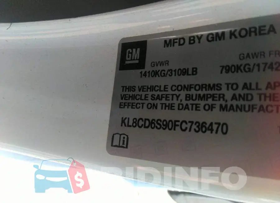 KL8CD6S90FC736470 Photo# 9