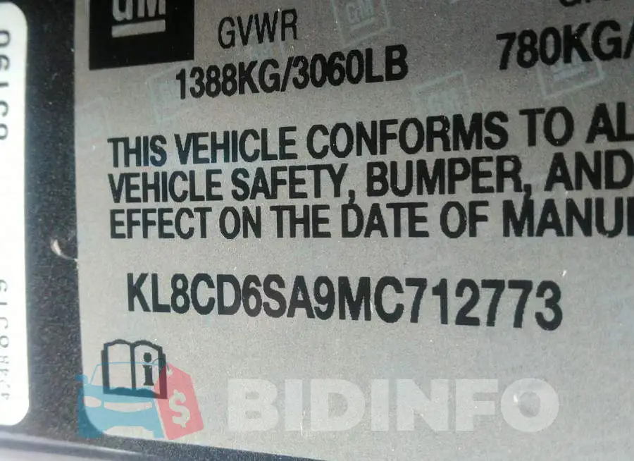 KL8CD6SA9MC712773 Photo# 9