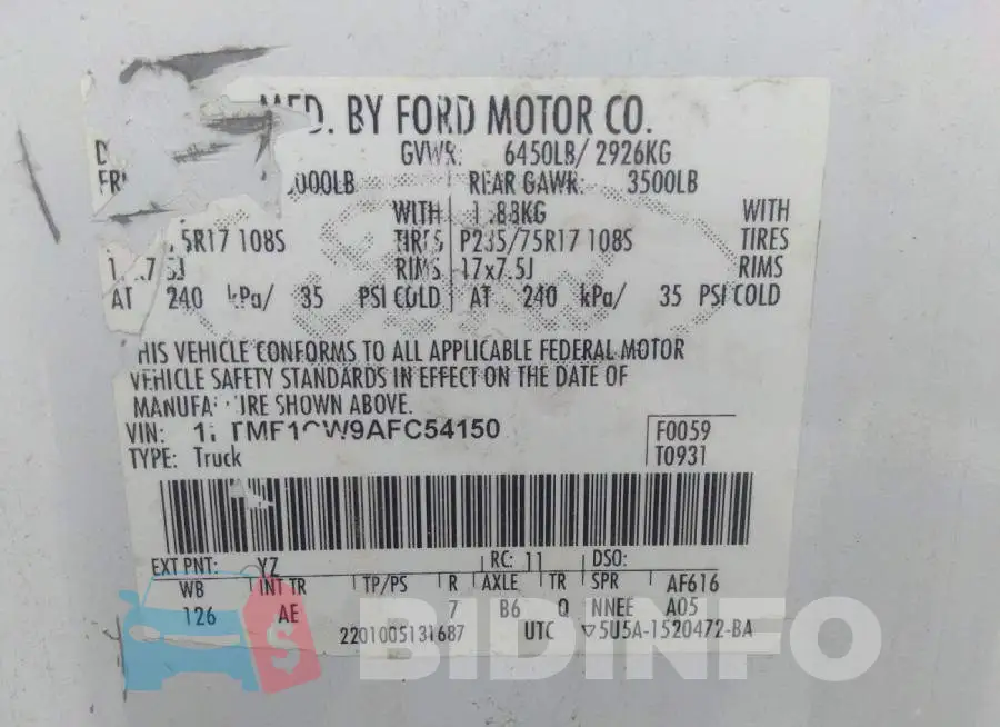 1FTMF1CM8DKD70482 Photo# 9