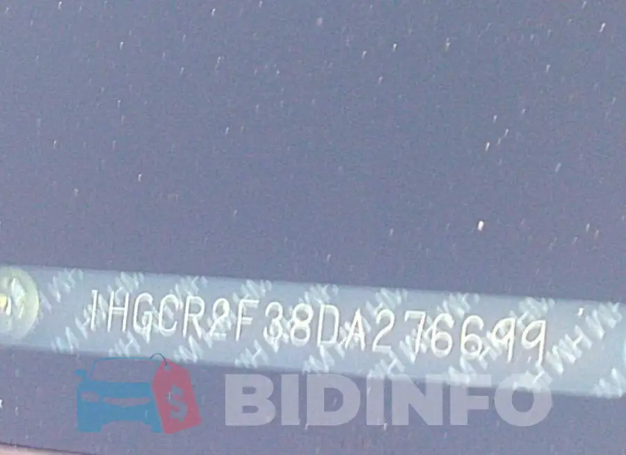 1HGCR2F38DA276699 Photo# 9