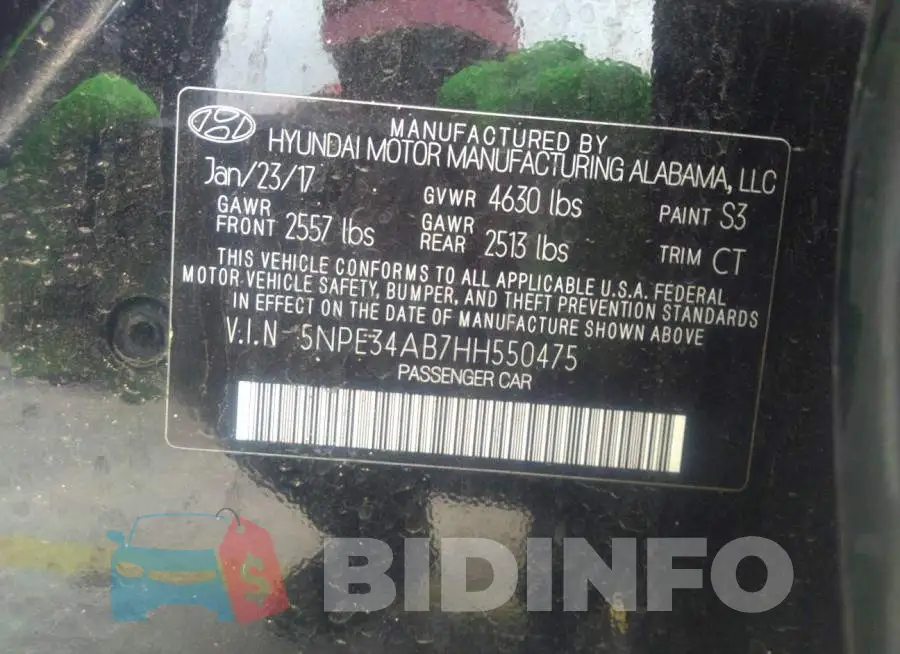 5NPE34AB7HH550475 Photo# 7