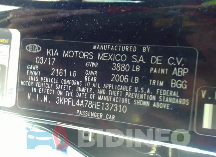 3KPFL4A78HE137310 Photo# 9
