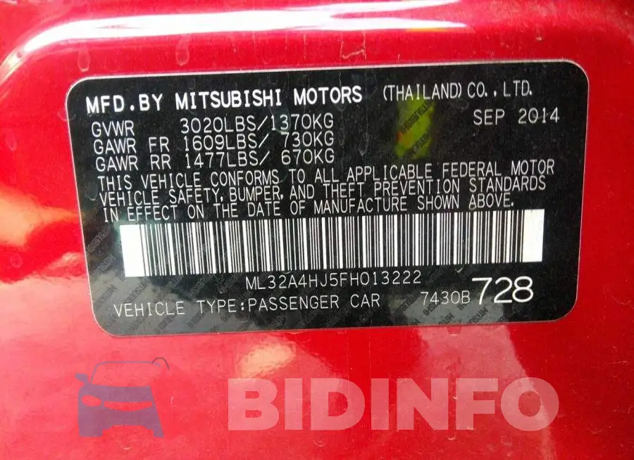 ML32A4HJ5FH013222 Photo# 9