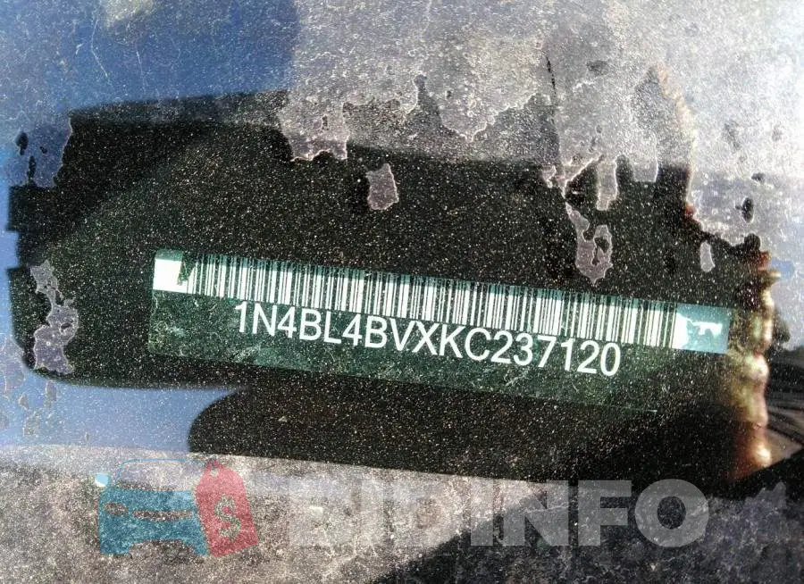 1N4BL4BVXKC237120 Photo# 9