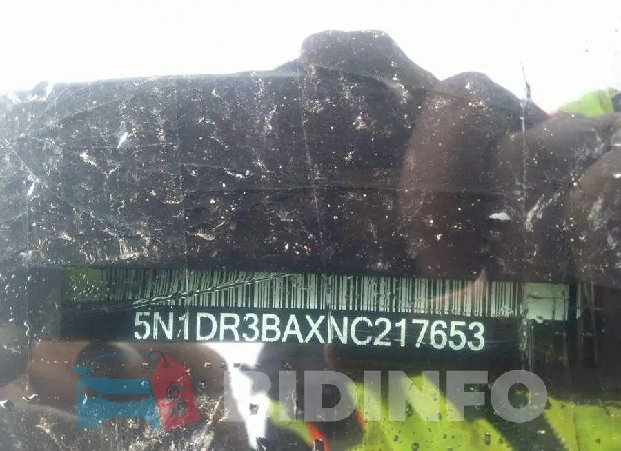 5N1DR3BAXNC217653 Photo# 9