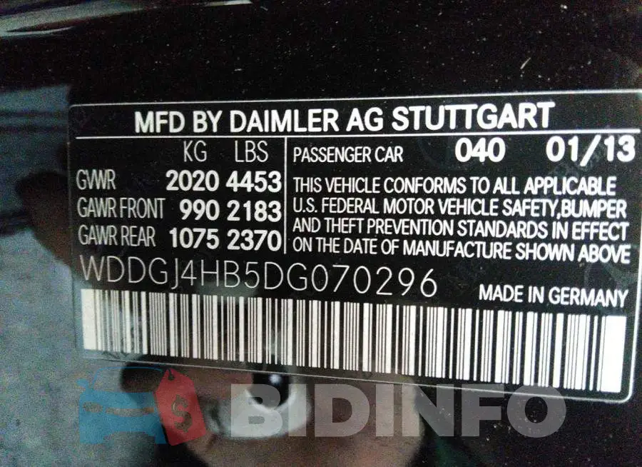 WDDGJ4HB5DG070296 Photo# 9