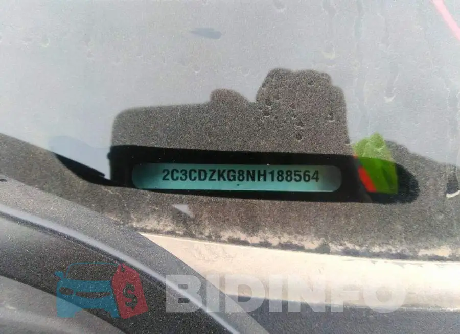 2C3CDZKG8NH188564 Photo# 9