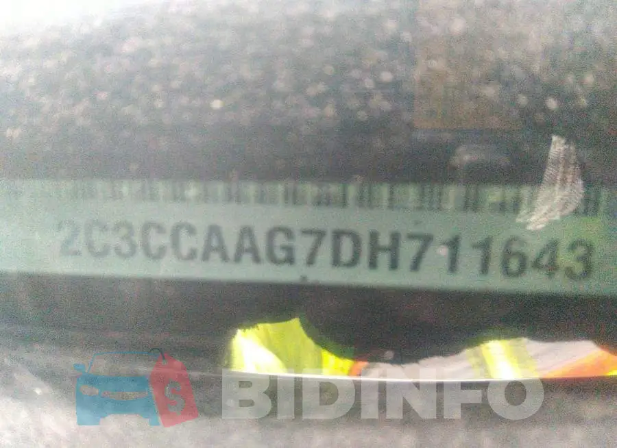 2C3CCAAG7DH711643 Photo# 9