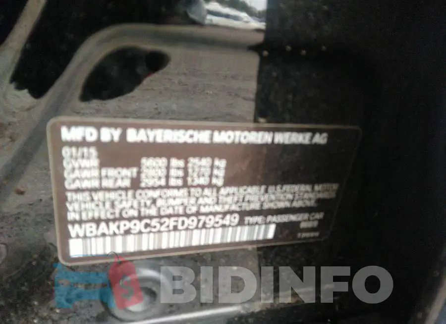 WBAKP9C52FD979549 Photo# 8