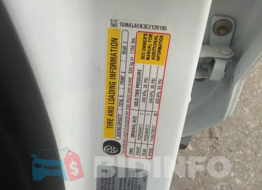 1GNALAEK3EZ120185 Photo# 9
