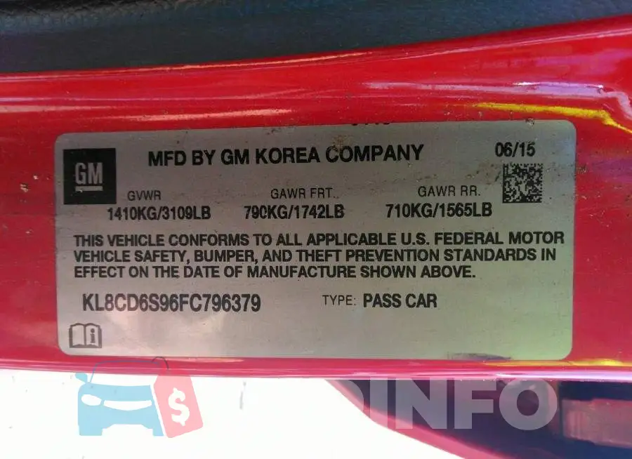 KL8CD6S96FC796379 Photo# 9