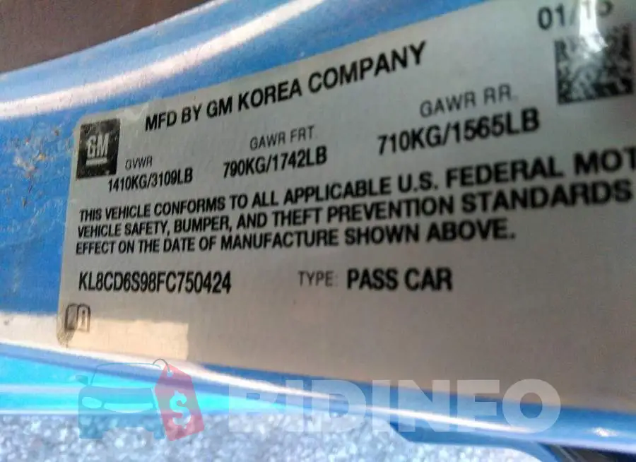 KL8CD6S98FC750424 Photo# 7