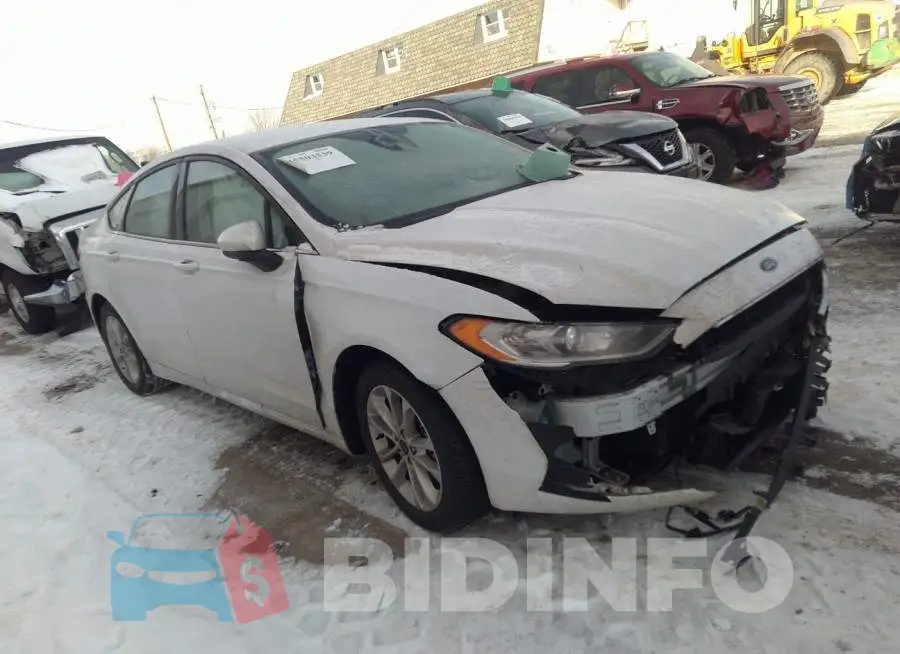 Ford Fusion 2020 White AUTOMATIC 1.5L | 3FA6P0HD7LR250181 | Bidinfo APP