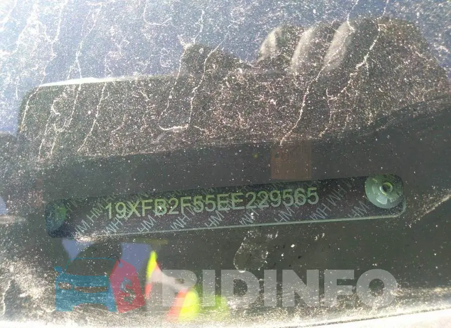 19XFB2F55EE229565 Photo# 9