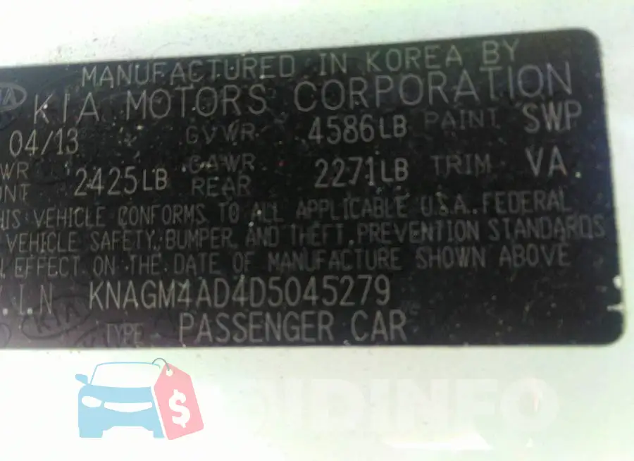 KNAGM4AD4D5045279 Photo# 9