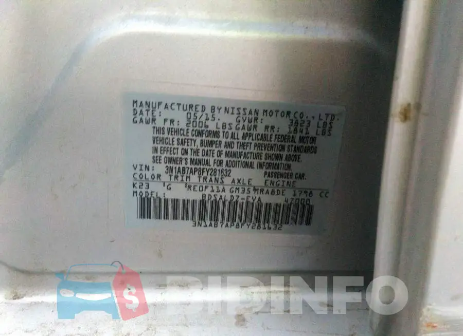 3N1AB7AP8FY281632 Photo# 9