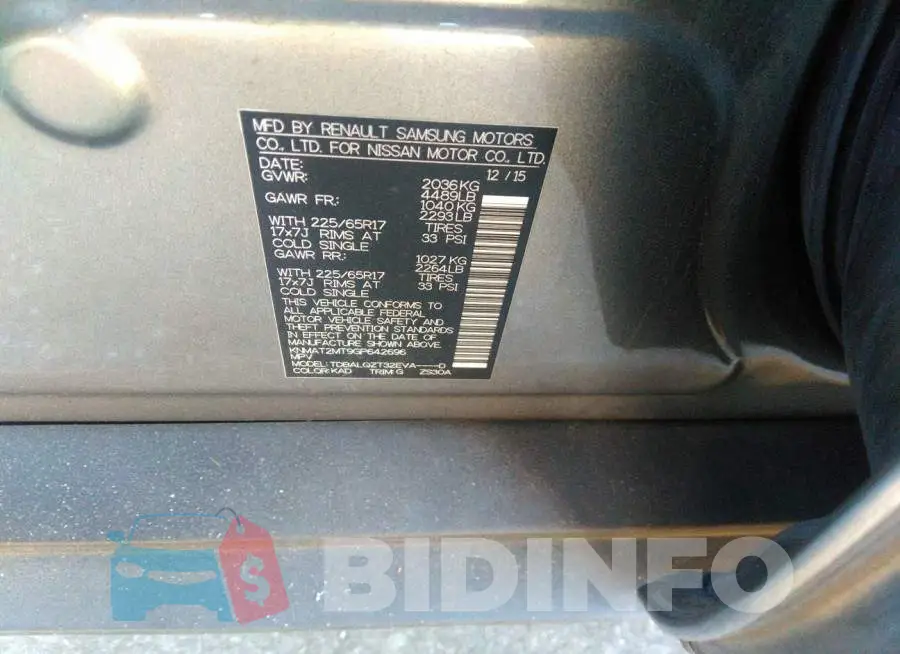 KNMAT2MT9GP642696 Photo# 9