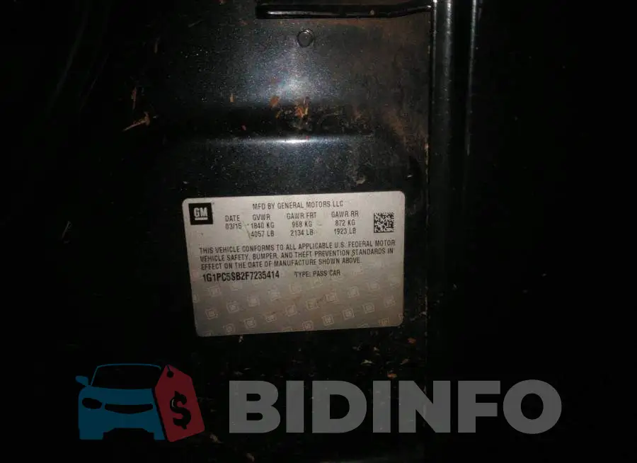 1G1PC5SB2F7235414 Photo# 9