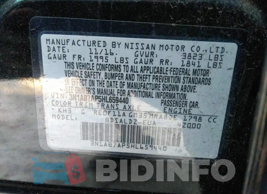 3N1AB7AP5HL659440 Photo# 9