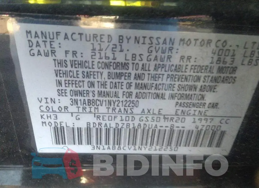 3N1AB8CV1NY212250 Photo# 9