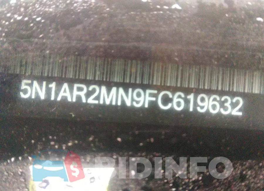 5N1AR2MN9FC619632 Photo# 9