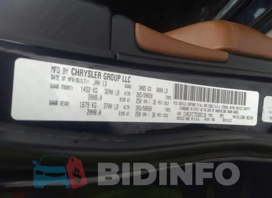 1C4RJFCT7DC652132 Photo# 9