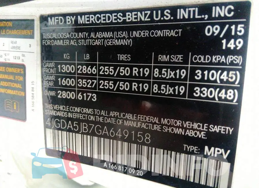 4JGDA5JB7GA649158 Photo# 9