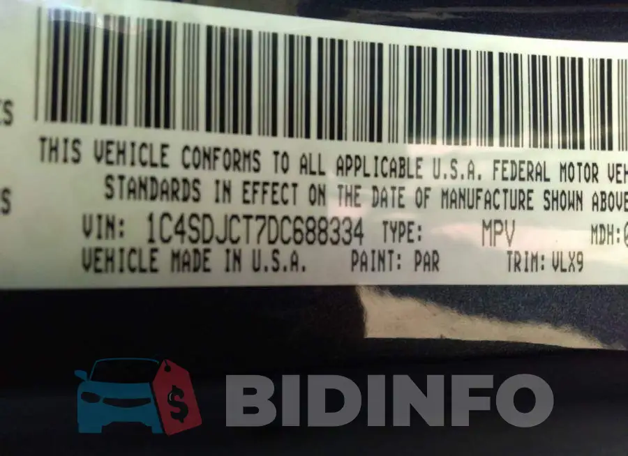 1C4SDJCT7DC688334 Photo# 9