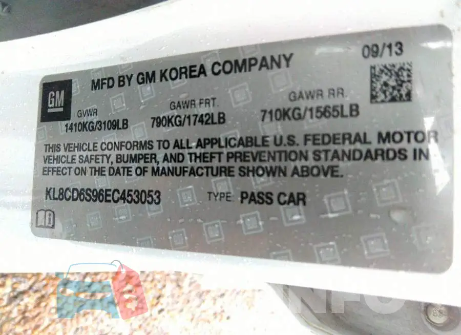 KL8CD6S96EC453053 Photo# 9