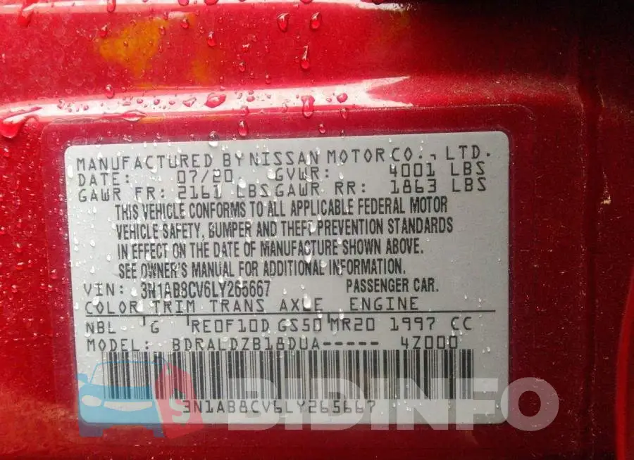 3N1AB8CV6LY265667 Photo# 9