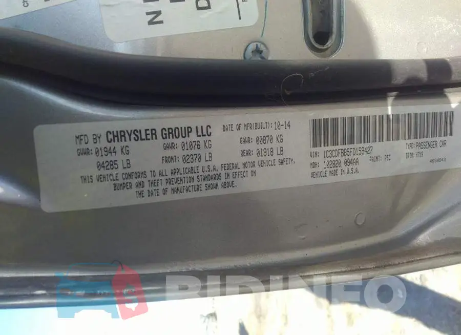 1C3CDFBB5FD159427 Photo# 9