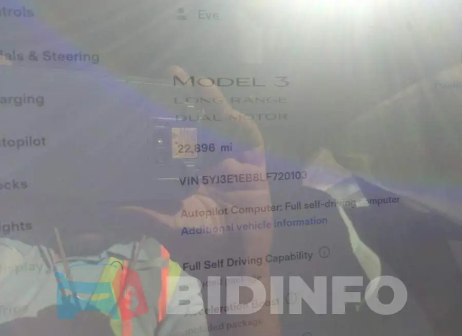 5YJ3E1EB8LF720103 Photo# 7