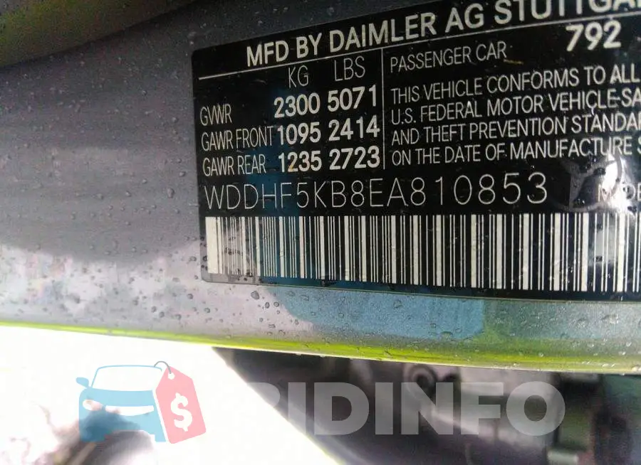 WDDHF5KB8EA810853 Photo# 9