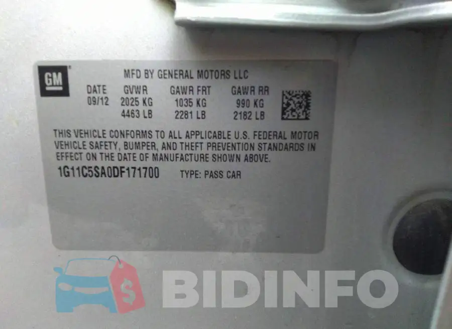 1G11C5SA0DF171700 Photo# 9