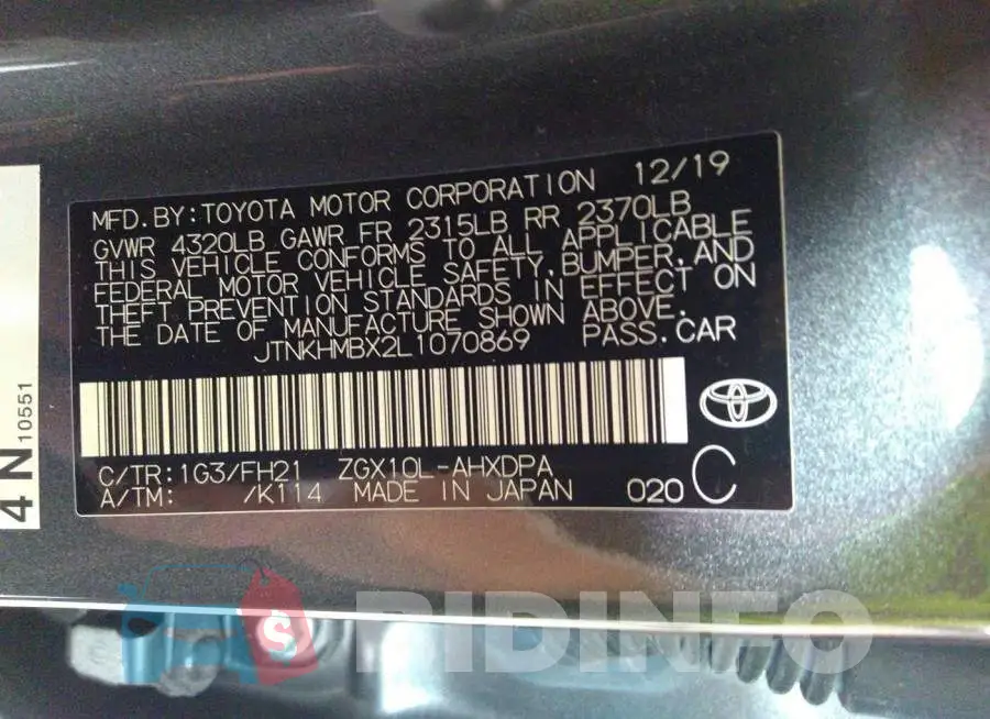 JTNKHMBX2L1070869 Photo# 9