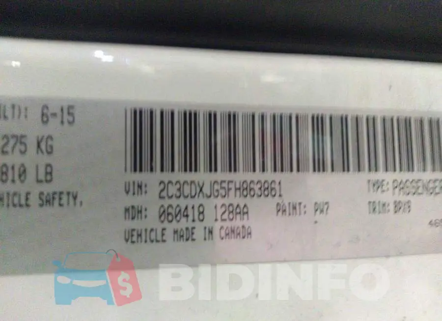 2C3CDXJG5FH863861 Photo# 9