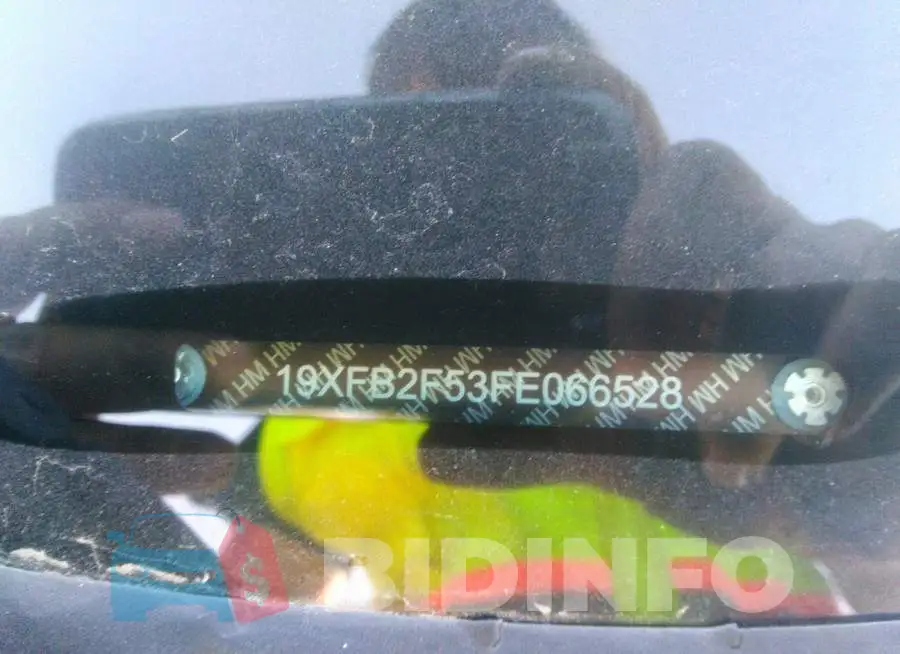 19XFB2F53FE066528 Photo# 9