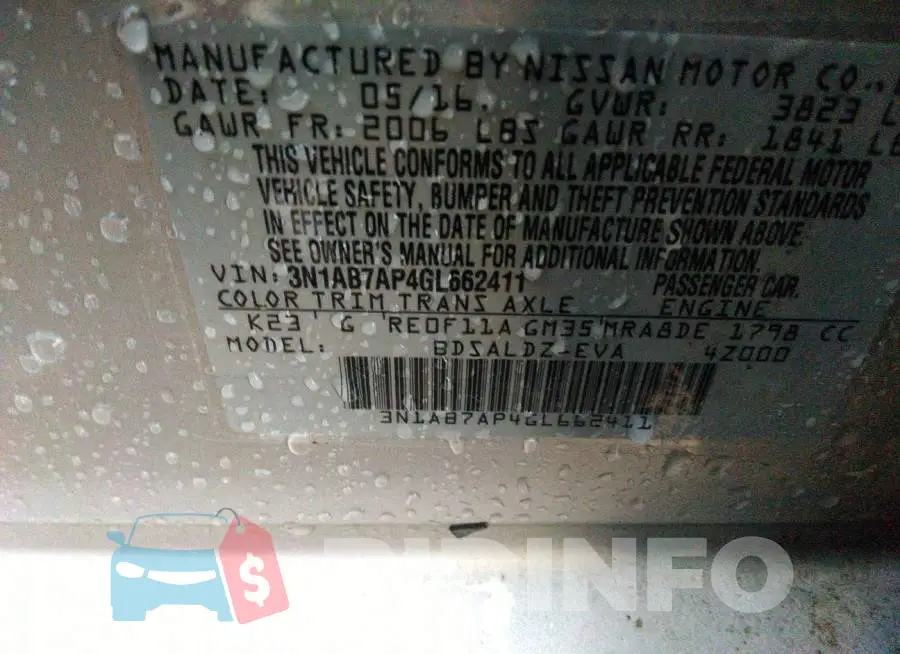 3N1AB7AP4GL662411 Photo# 9