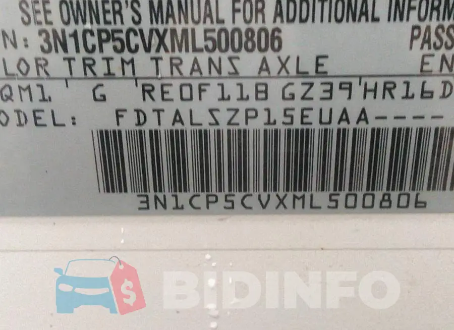 3N1CP5CVXML500806 Photo# 9