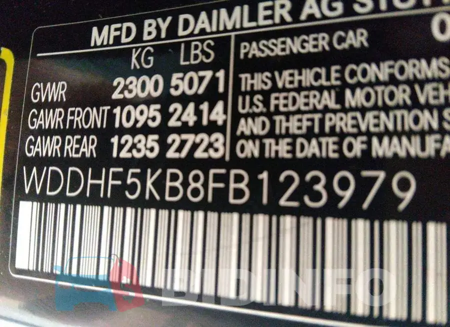 WDDHF5KB8FB123979 Photo# 9