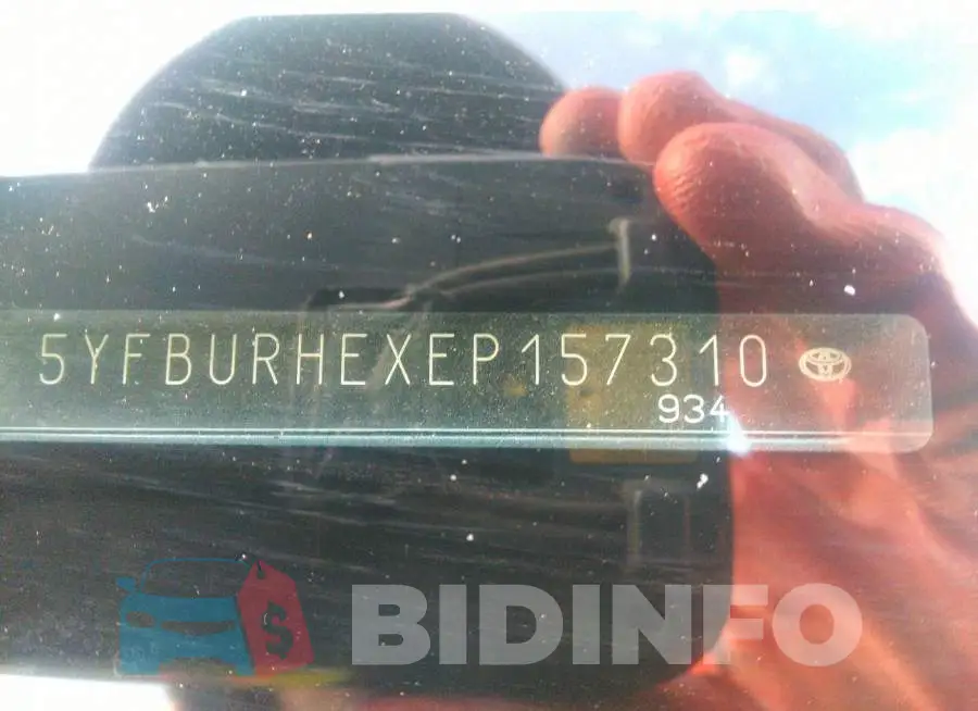 5YFBURHEXEP157310 Photo# 9